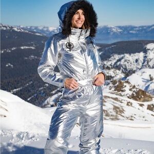 Tipsy Elves Silver Bullet Snow Suit